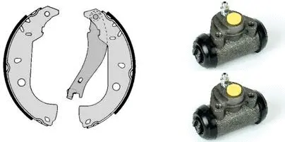 Brake Shoe Set (H 23 038)