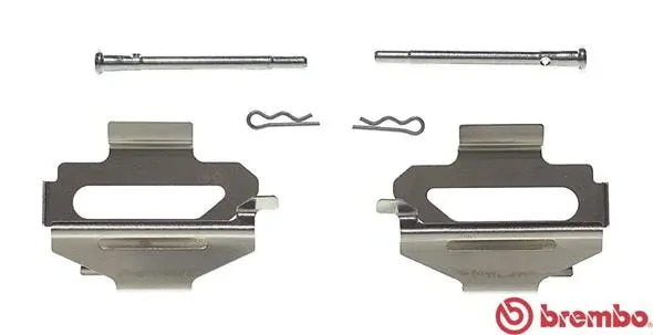 Accessory Kit, disc brake pad (A 02 253)