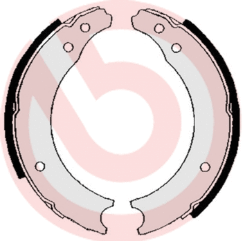 Brake Shoe Set (S 68 502)