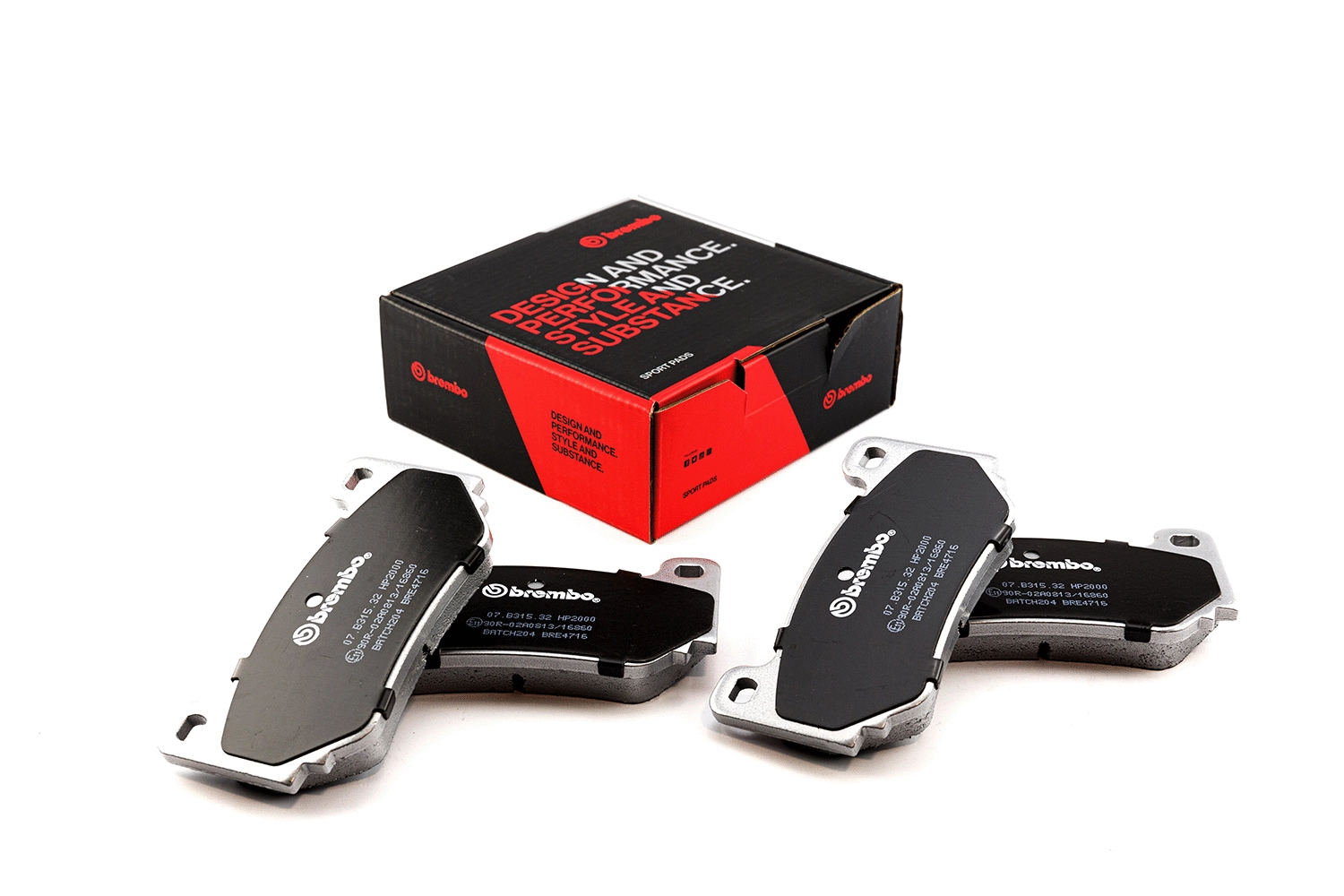 High Performance Brake Pad Set (07.B315.32)