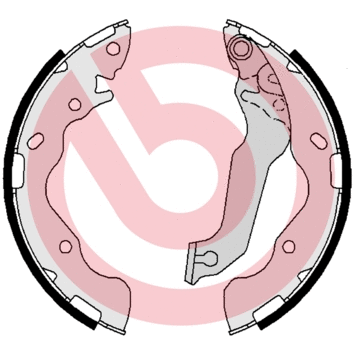 Brake Shoe Set (S 30 536)