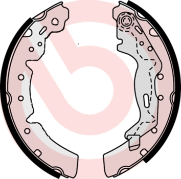 Brake Shoe Set (S 83 510)