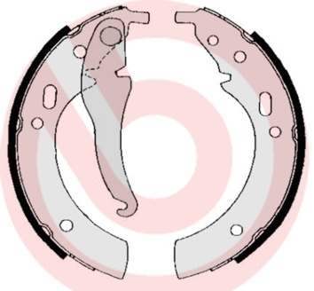 Brake Shoe Set (S 06 501)