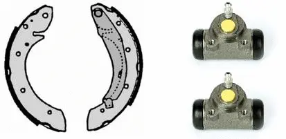 Brake Shoe Set (H 68 062)