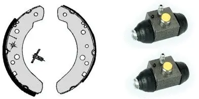 Brake Shoe Set (H 24 067)