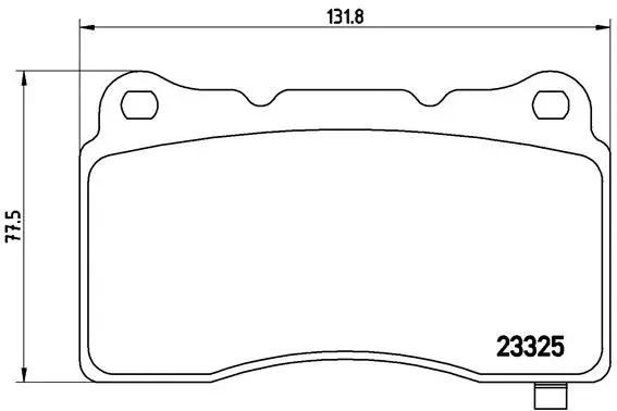 Brake Pad Set, disc brake (P 09 004)