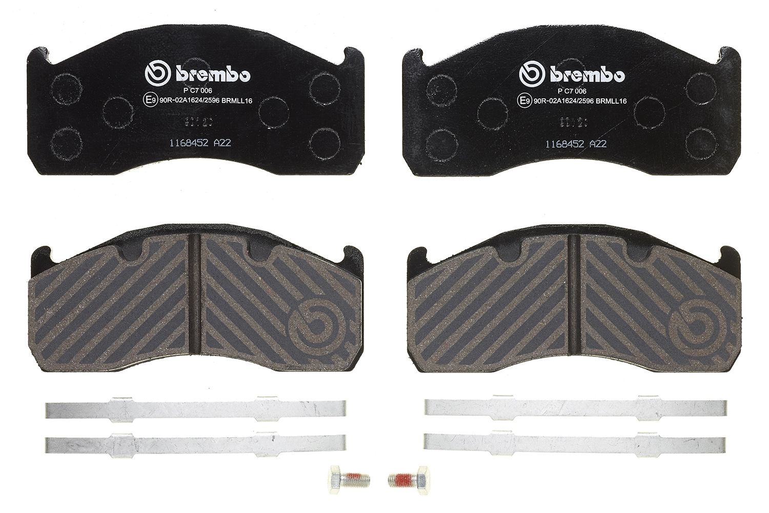 Brake Pad Set, disc brake (P C7 006)