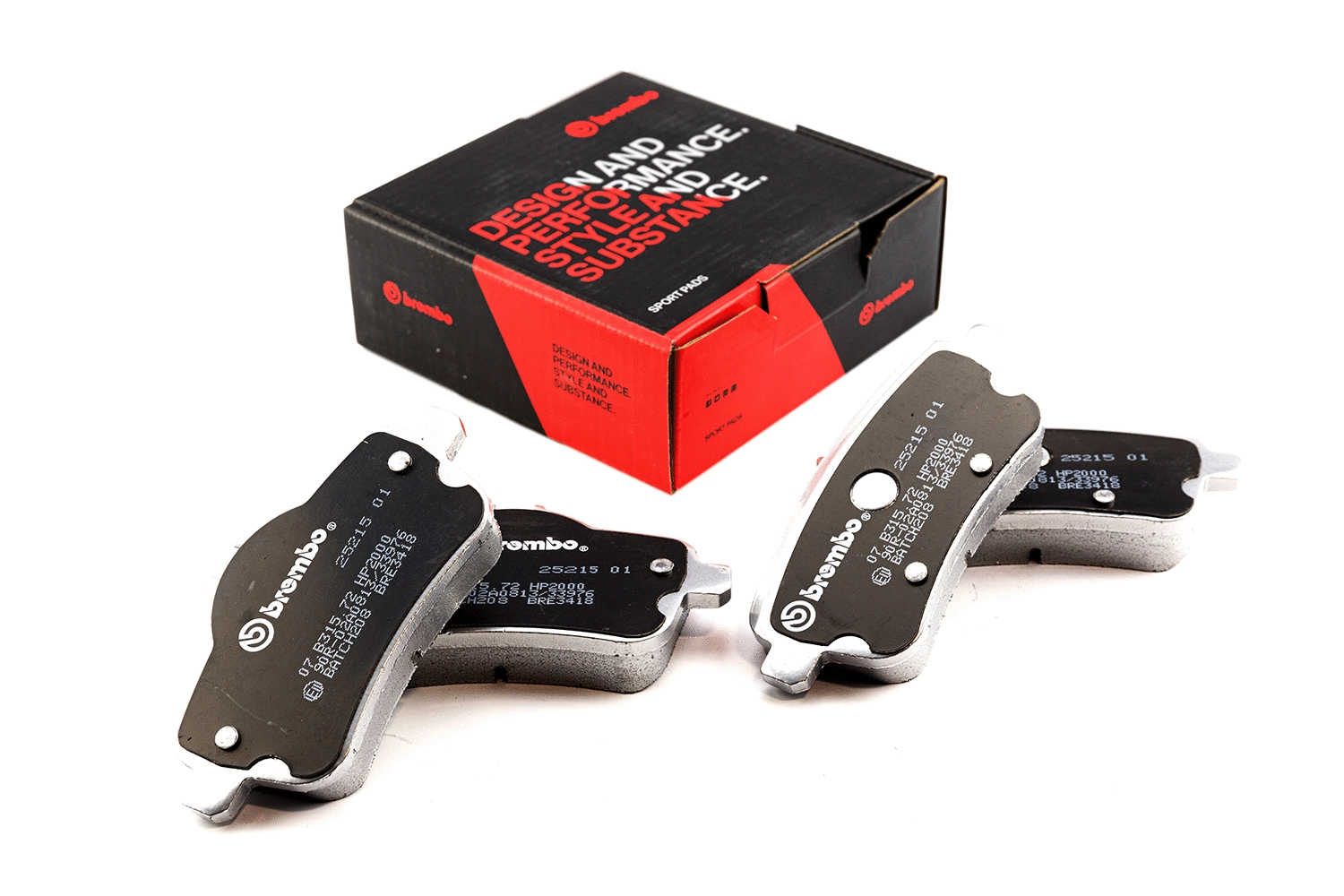High Performance Brake Pad Set (07.B315.72)