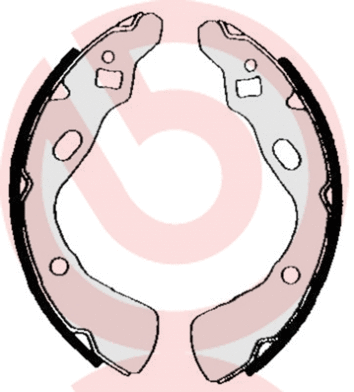 Brake Shoe Set (S 30 507)