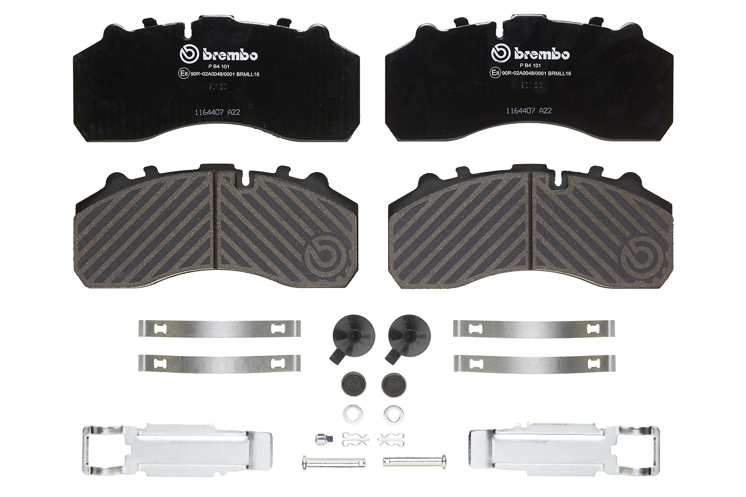 Brake Pad Set, disc brake (P B4 101)