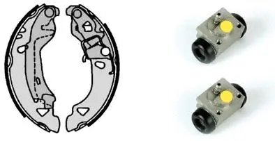 Brake Shoe Set (H 23 060)