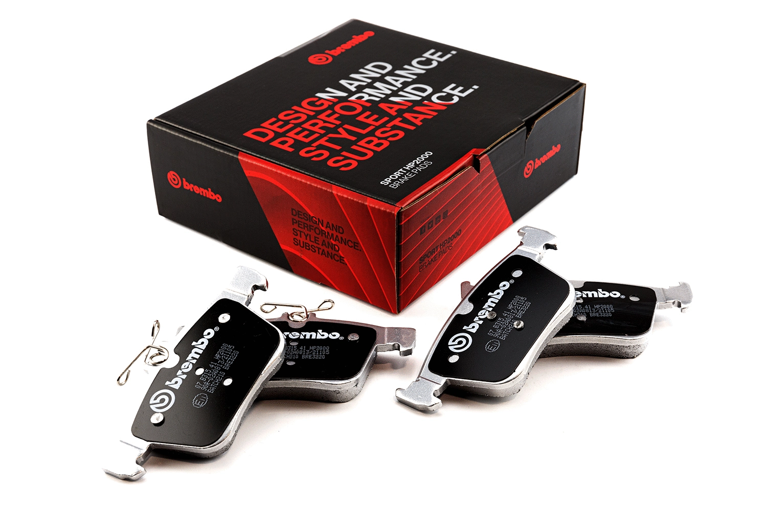 High Performance Brake Pad Set (07.B315.41)