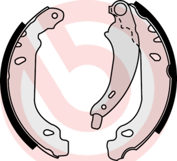 Brake Shoe Set (S 61 525)