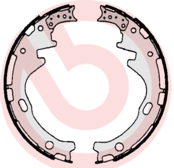 Brake Shoe Set (S 56 526)