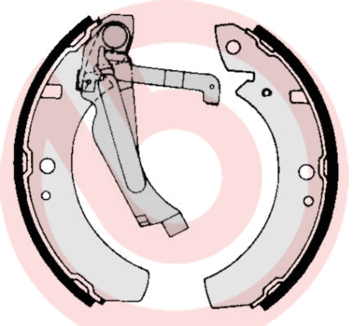 Brake Shoe Set (S 85 506)
