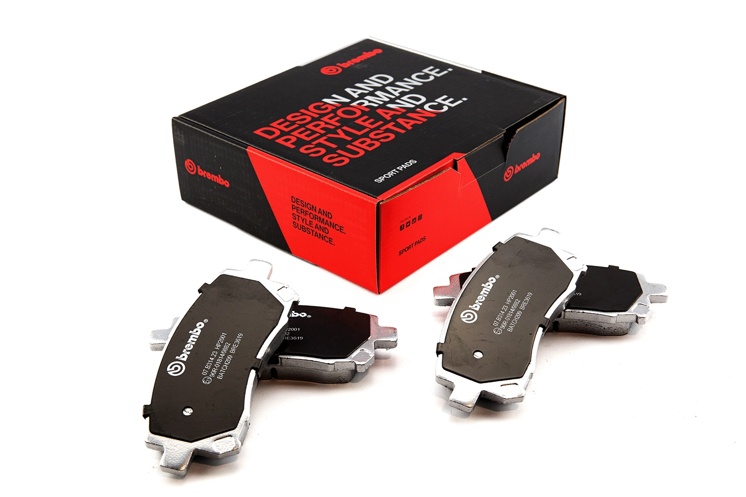 High Performance Brake Pad Set (07.B314.23)