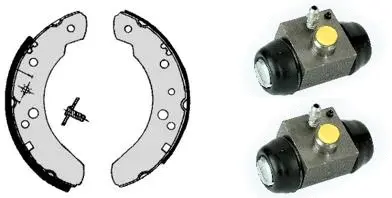 Brake Shoe Set (H 24 070)