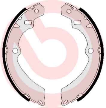 Brake Shoe Set (S 79 509)