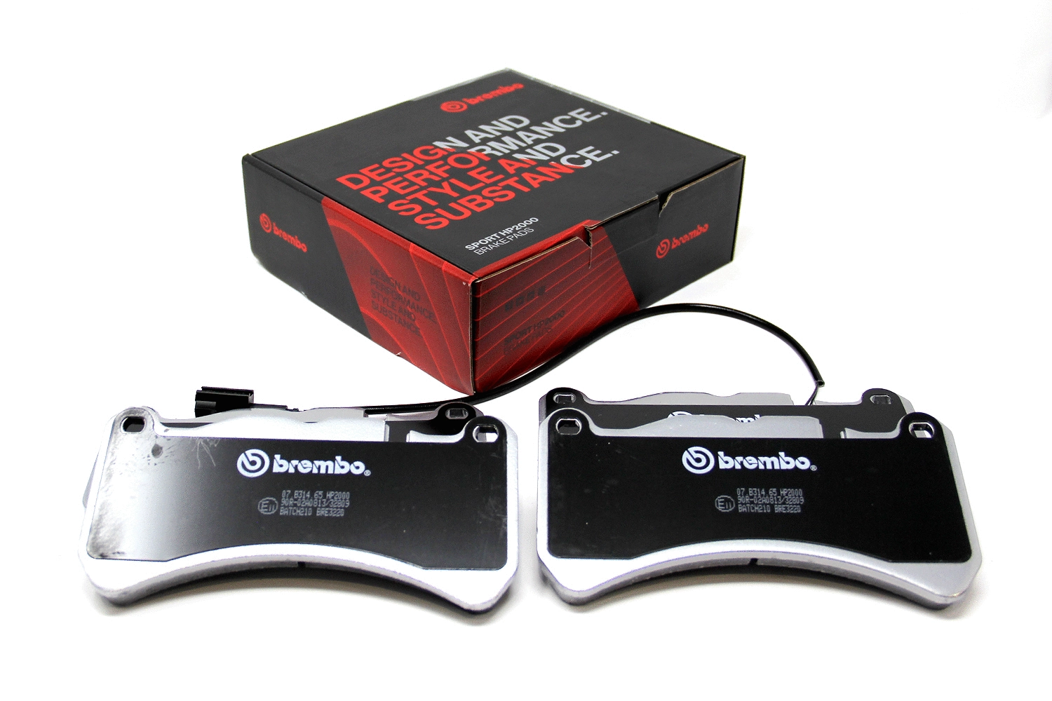 High Performance Brake Pad Set (07.B314.65)