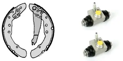 Brake Shoe Set (H 85 032)