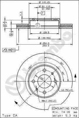 Brake Disc (09.6743.10)