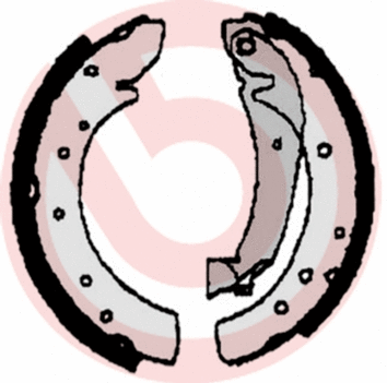 Brake Shoe Set (S 23 516)