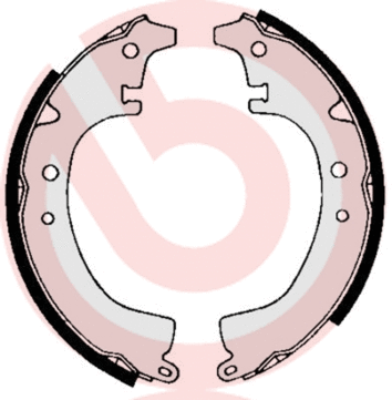 Brake Shoe Set (S 83 515)