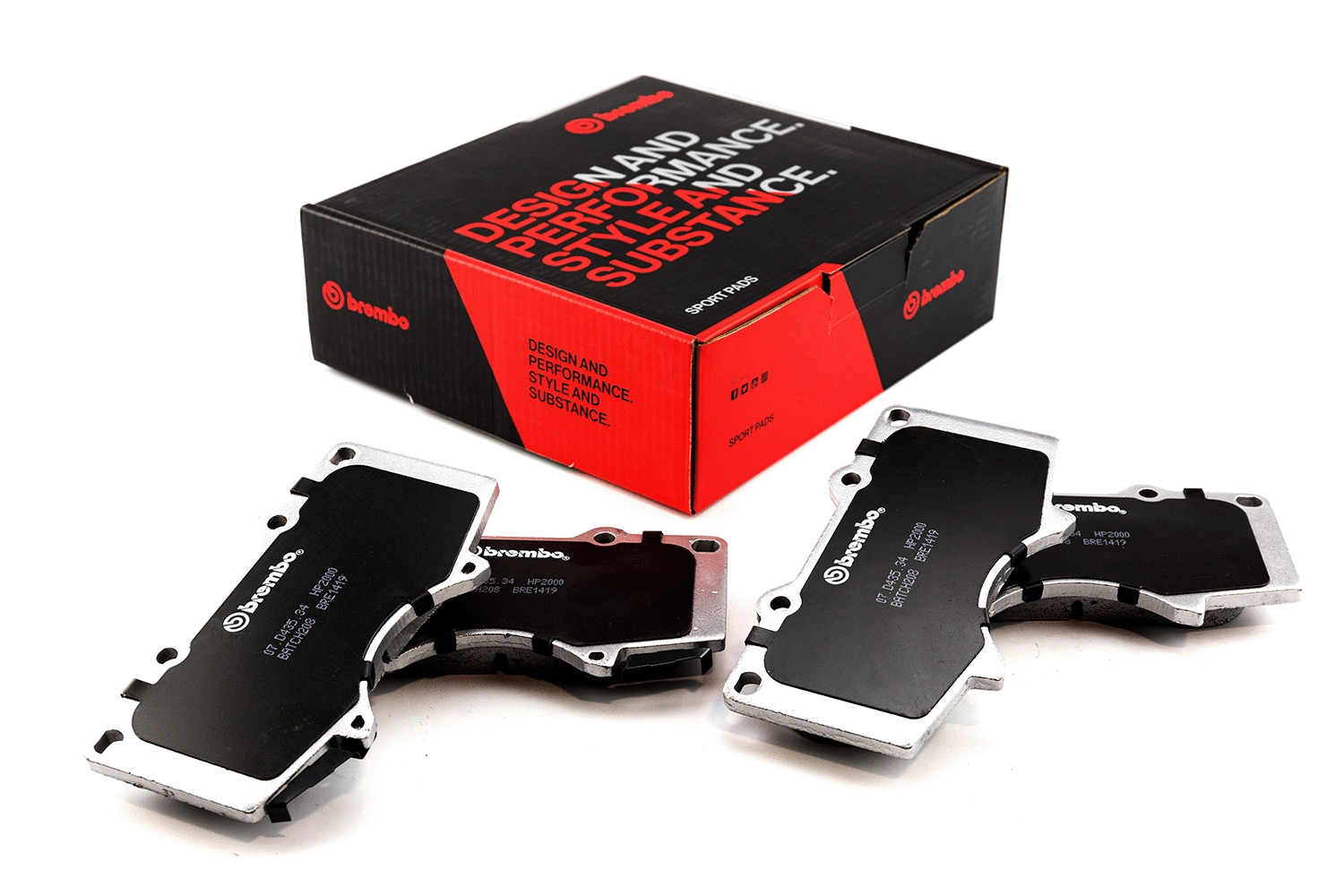 High Performance Brake Pad Set (07.D435.34)