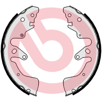 Brake Shoe Set (S 79 524)