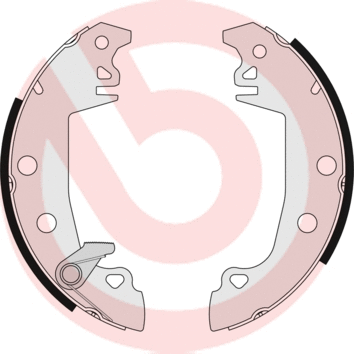 Brake Shoe Set (S 61 511)