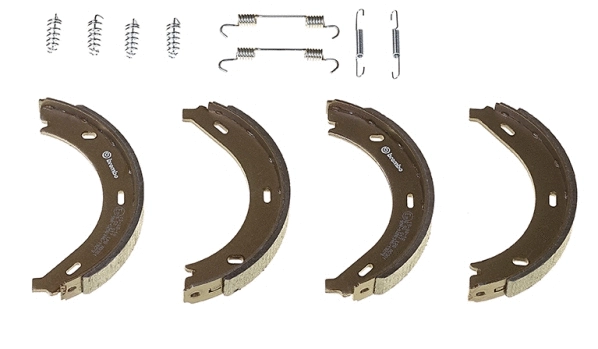 Brake Shoe Set, parking brake