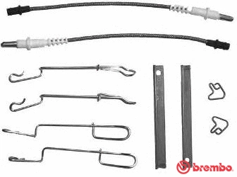 Accessory Kit, disc brake pad (A 02 282)