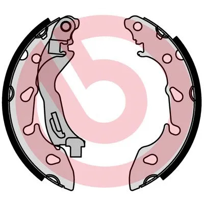 Brake Shoe Set (S 24 553)