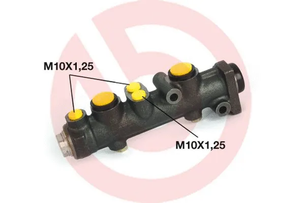 Brake Master Cylinder (M 23 104)