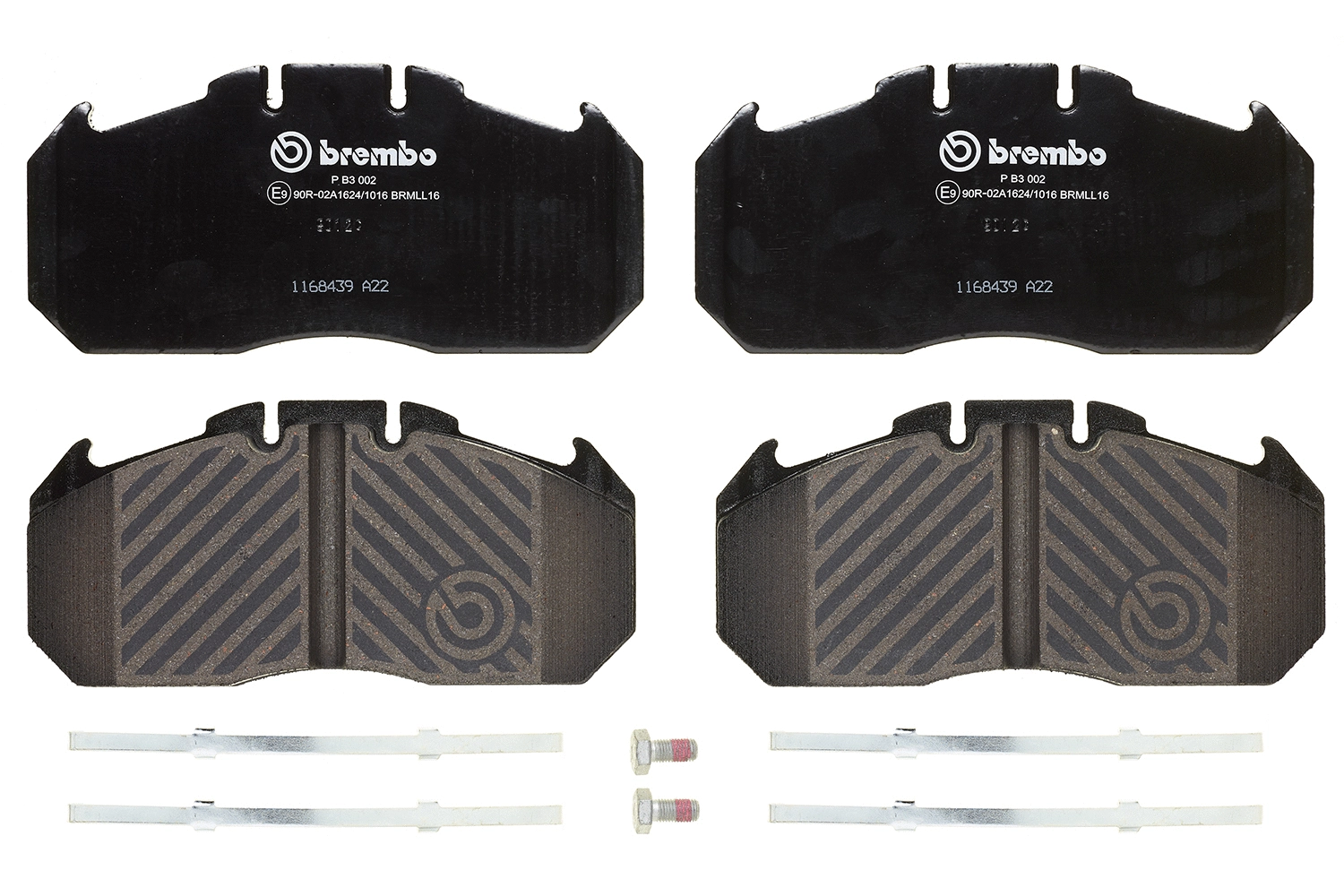 Brake Pad Set, disc brake (P B3 002)