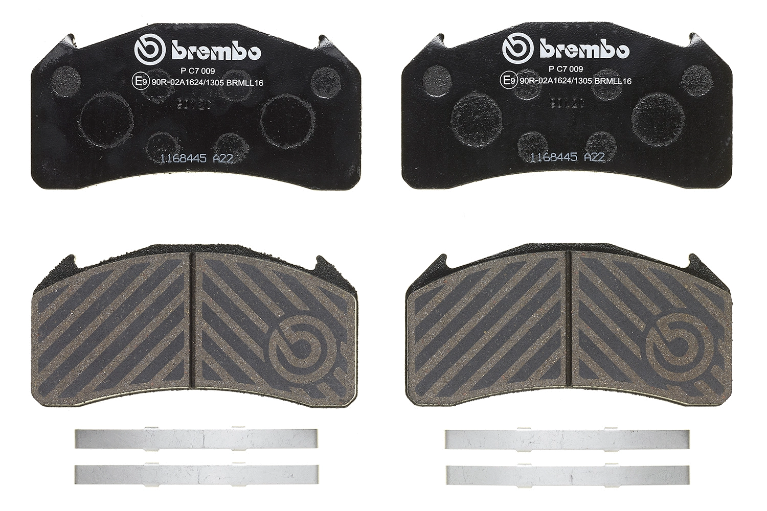 Brake Pad Set, disc brake (P C7 009)