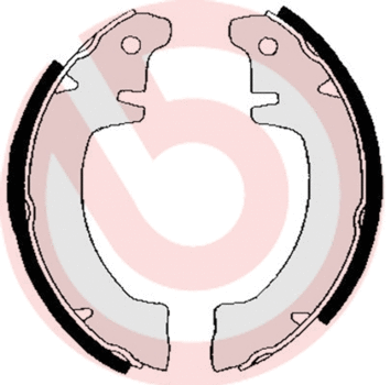 Brake Shoe Set (S 68 506)