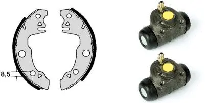 Brake Shoe Set (H 68 016)
