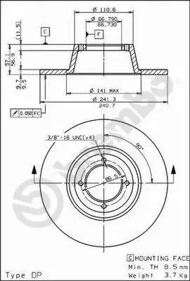 Brake Disc (08.5690.10)