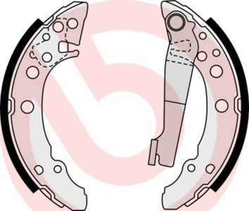 Brake Shoe Set (S 85 535)