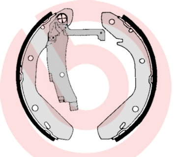 Brake Shoe Set (S 85 520)