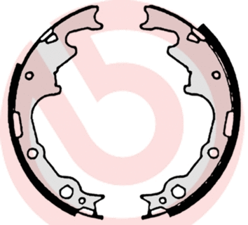 Brake Shoe Set (S 10 502)
