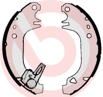 Brake Shoe Set (S 68 536)