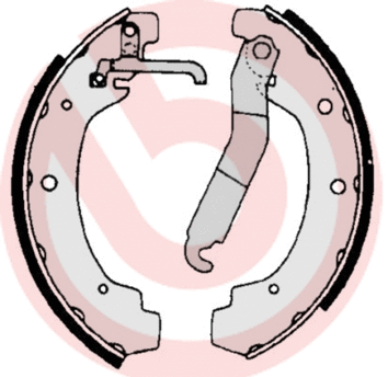 Brake Shoe Set (S 85 534)
