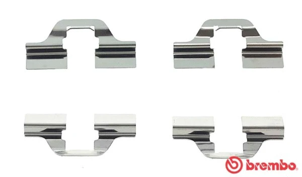 Accessory Kit, disc brake pad (A 02 205)