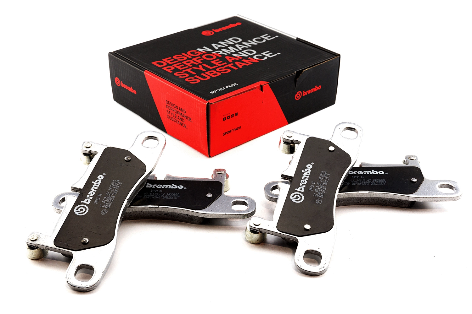 High Performance Brake Pad Set (07.B315.47)
