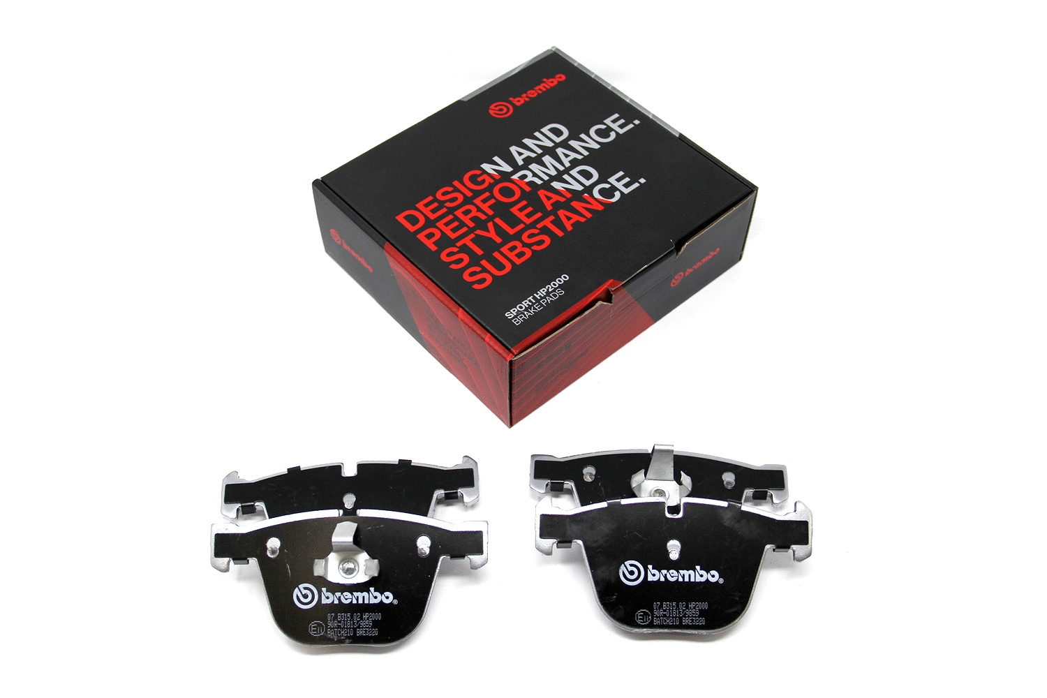 High Performance Brake Pad Set (07.B315.02)