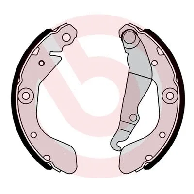 Brake Shoe Set (S 10 519)