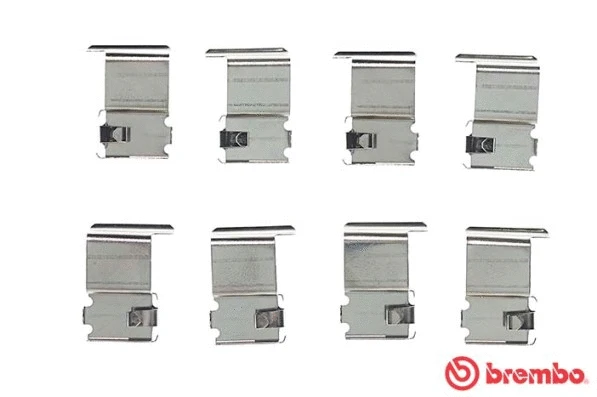 Accessory Kit, disc brake pad (A 02 242)
