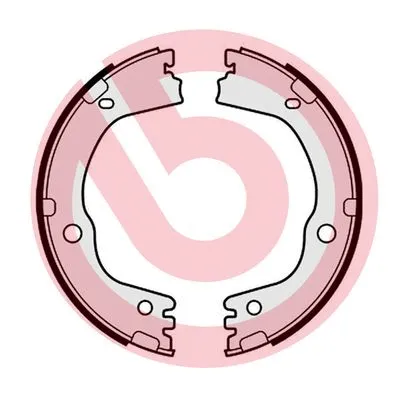 Brake Shoe Set, parking brake (S 30 543)